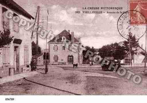 Ville de MOURIOUX, carte postale ancienne