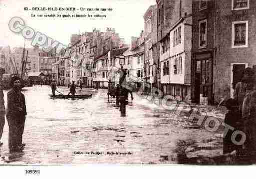 Ville de PALAIS(LE), carte postale ancienne