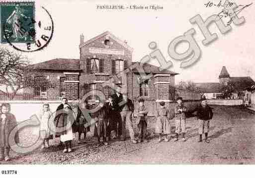 Ville de PANILLEUSE, carte postale ancienne