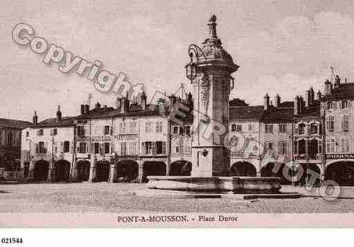 Ville de PONTAMOUSSON, carte postale ancienne