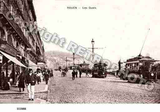 Ville de ROUEN, carte postale ancienne