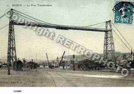 Ville de ROUEN, carte postale ancienne