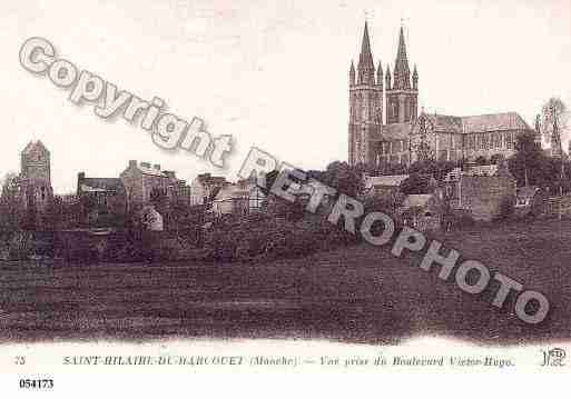 Ville de SAINTHILAIREDUHARCOUET, carte postale ancienne