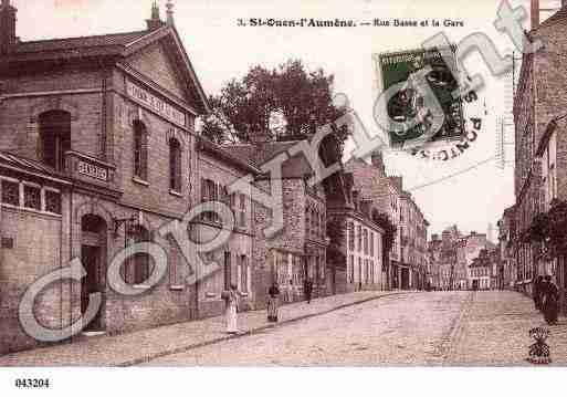 Ville de SAINTOUENL\'AUMONE, carte postale ancienne