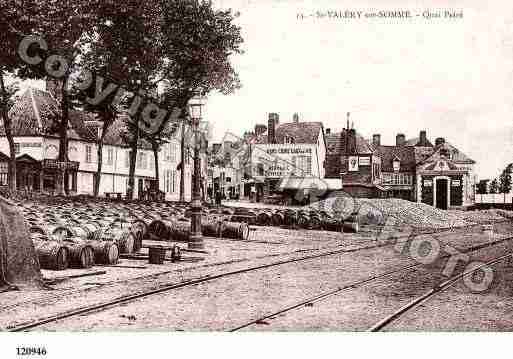 Ville de SAINTVALERYSURSOMME, carte postale ancienne