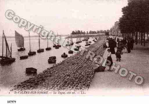 Ville de SAINTVALERYSURSOMME, carte postale ancienne