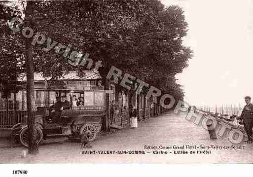 Ville de SAINTVALERYSURSOMME, carte postale ancienne