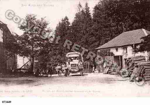 Ville de SENONES, carte postale ancienne