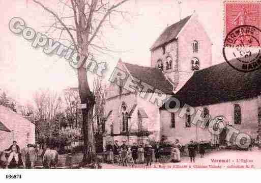 Ville de VERNEUIL, carte postale ancienne