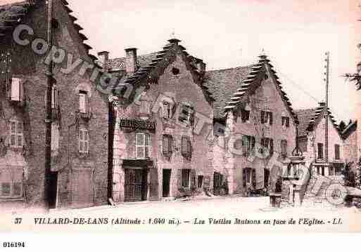 Ville de VILLARDDELANS, carte postale ancienne