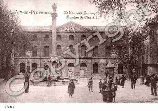 Ville de AIXENPROVENCE, carte postale ancienne