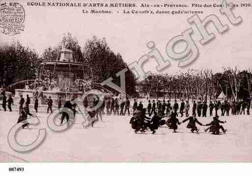 Ville de AIXENPROVENCE, carte postale ancienne