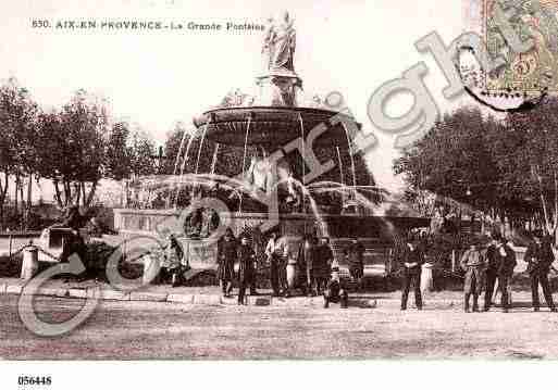 Ville de AIXENPROVENCE, carte postale ancienne