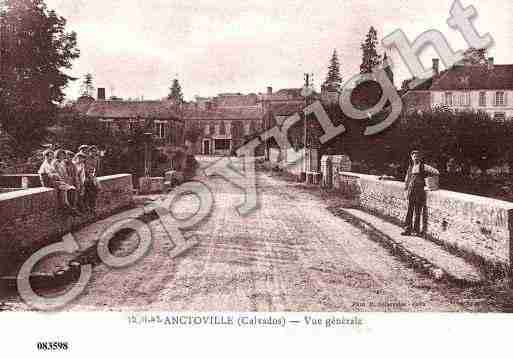 Ville de ANCTOVILLE, carte postale ancienne