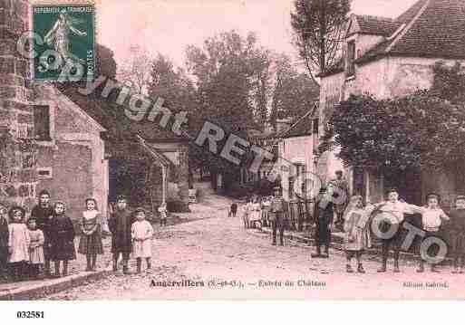 Ville de ANGERVILLIERS, carte postale ancienne