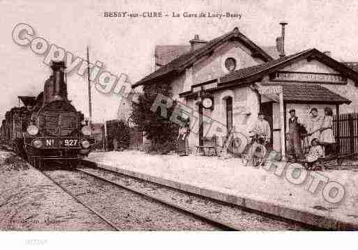 Ville de BESSYSURCURE, carte postale ancienne