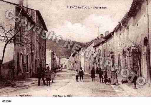 Ville de BLENODLESTOUL, carte postale ancienne