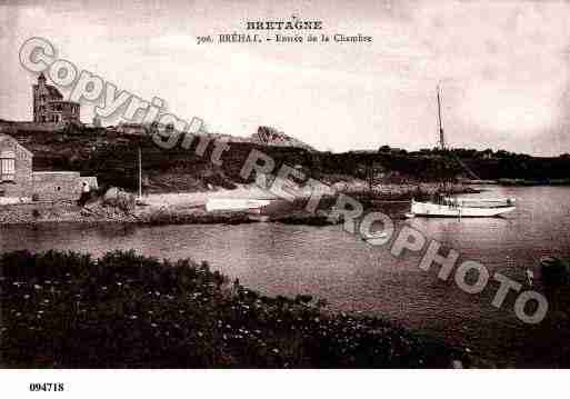 Ville de BREHAT(ILEDE), carte postale ancienne