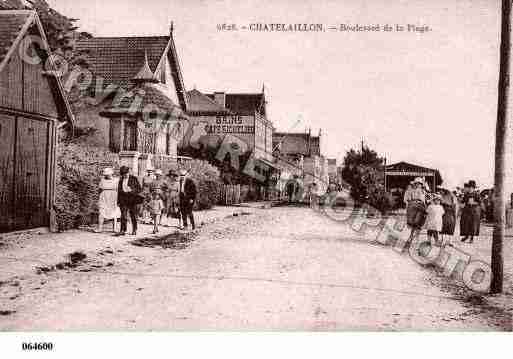 Ville de CHATELAILLONPLAGE, carte postale ancienne