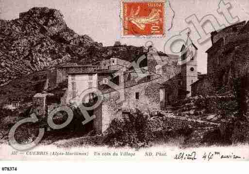 Ville de CUEBRIS, carte postale ancienne