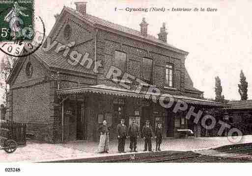 Ville de CYSOING, carte postale ancienne