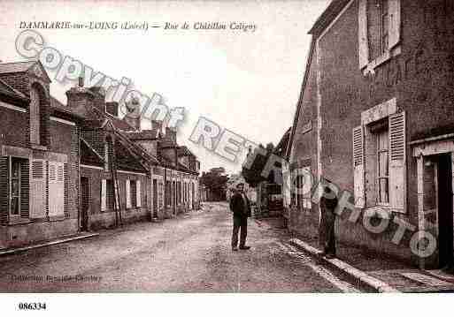 Ville de DAMMARIESURLOING, carte postale ancienne