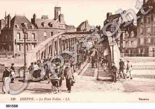 Ville de DIEPPE, carte postale ancienne