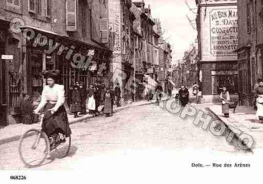 Ville de DOLE, carte postale ancienne