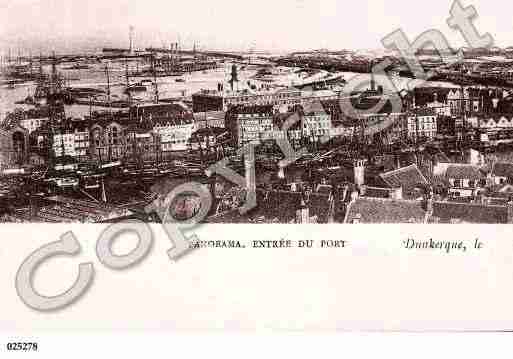 Ville de DUNKERQUE, carte postale ancienne