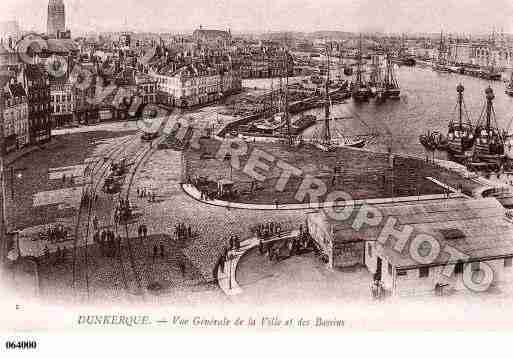 Ville de DUNKERQUE, carte postale ancienne