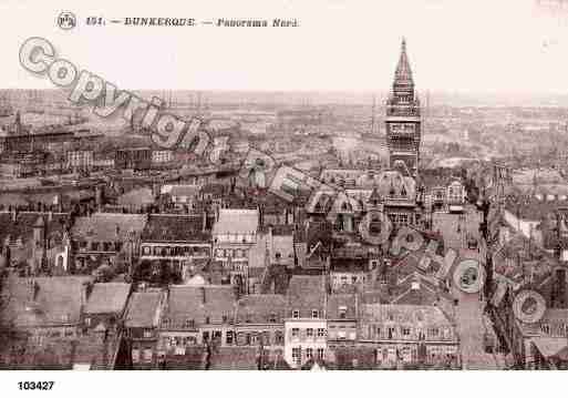 Ville de DUNKERQUE, carte postale ancienne