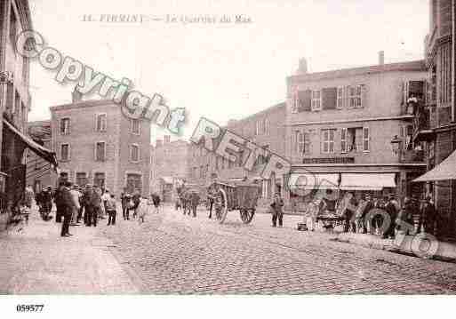 Ville de FIRMINY, carte postale ancienne