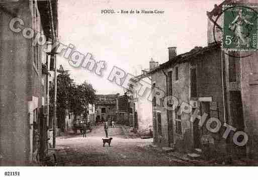 Ville de FOUG, carte postale ancienne