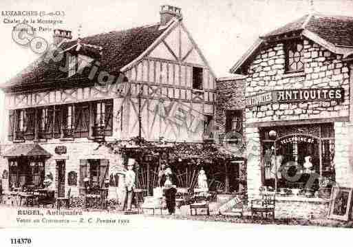 Ville de LUZARCHES, carte postale ancienne