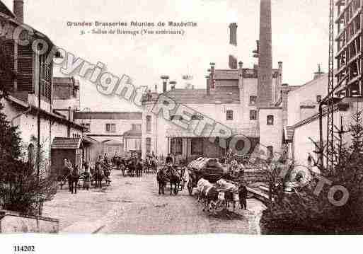 Ville de MAXEVILLE, carte postale ancienne