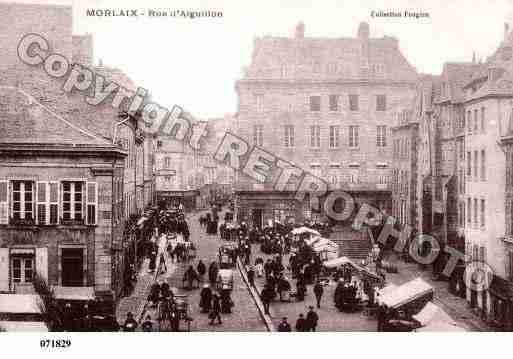 Ville de MORLAIX, carte postale ancienne