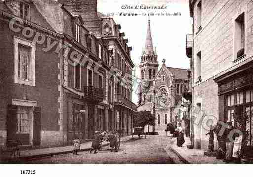 Ville de PARAME, carte postale ancienne