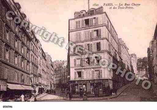 Ville de PARIS18, carte postale ancienne