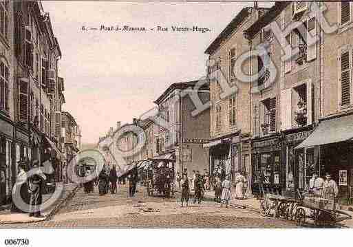 Ville de PONTAMOUSSON, carte postale ancienne