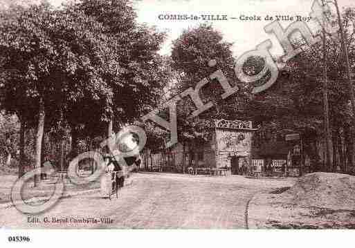 Ville de QUINCYSOUSSENART, carte postale ancienne