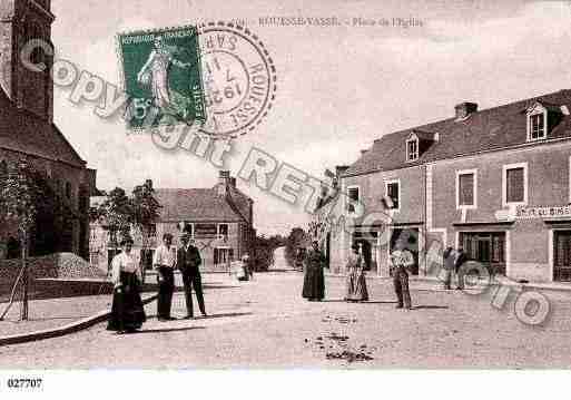 Ville de ROUESSEVASSE, carte postale ancienne