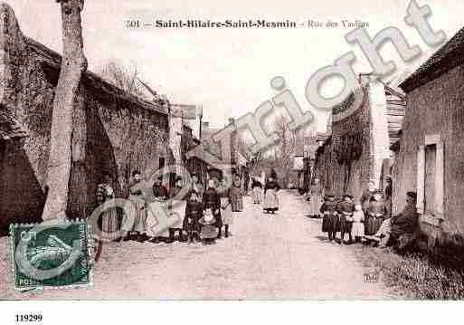 Ville de SAINTHILAIRESAINTMESMIN, carte postale ancienne