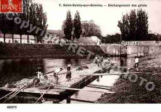 Ville de SAINTVALERYSURSOMME, carte postale ancienne