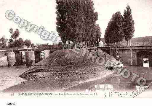 Ville de SAINTVALERYSURSOMME, carte postale ancienne