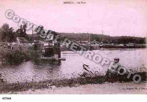 Ville de SEVEUX, carte postale ancienne