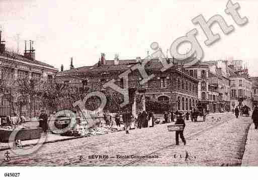 Ville de SEVRES, carte postale ancienne