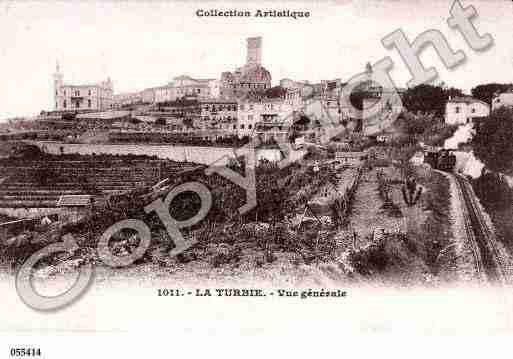 Ville de TURBIE(LA), carte postale ancienne