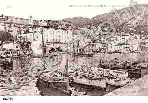 Ville de VILLEFRANCHESURMER, carte postale ancienne