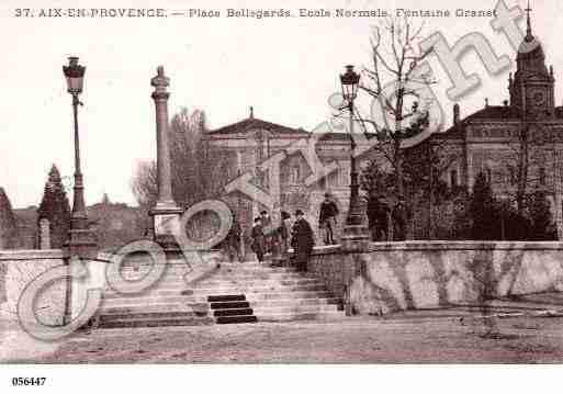 Ville de AIXENPROVENCE, carte postale ancienne