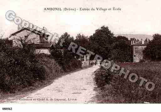 Ville de AMBONIL, carte postale ancienne